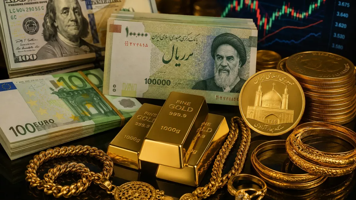 دلار در محدوده ۲۶۰ هزار تومان؛ طلا و سکه فردا به کدام سمت میروند؟