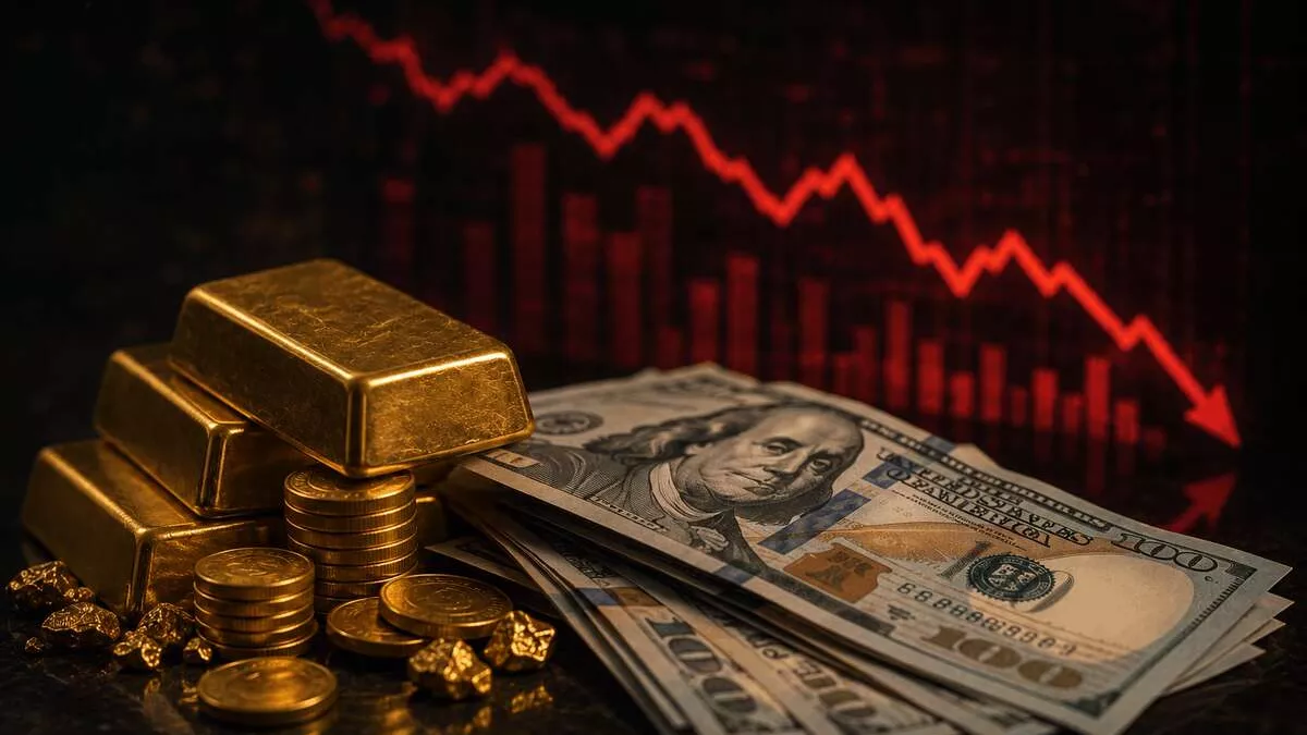 طلا به پایینترین سطح یکساله سقوط کرد؛ علت سقوط چه بود؟
